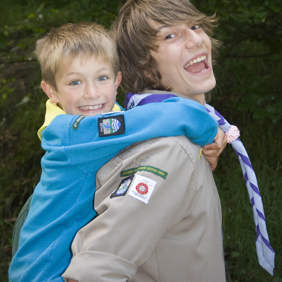 Beaver Scout and Explorer Scout 